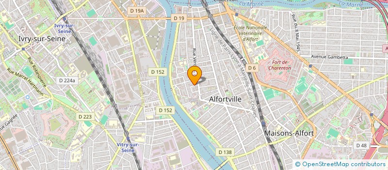 localisation de l'entreprise MONSIEUR ABEL CEBOLO à ALFORTVILLE