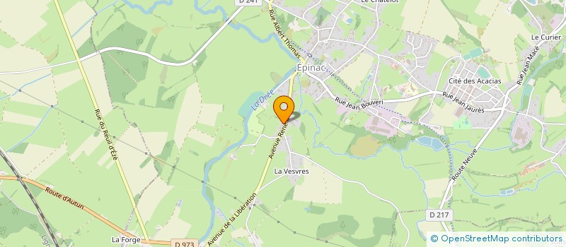 localisation de l'entreprise MONSIEUR ABEL CORTES  EPINAC