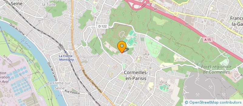 localisation de l'entreprise MONSIEUR ABEL COSTA  CORMEILLES-EN-PARISIS