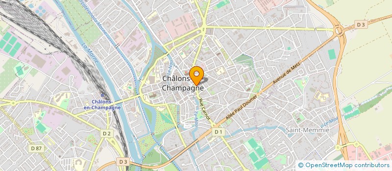 localisation de l'entreprise MONSIEUR ABEL DIOR  CHALONS-EN-CHAMPAGNE