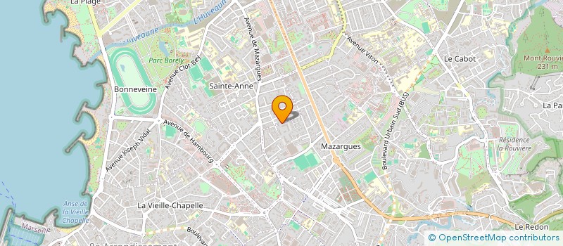 localisation de l'entreprise MONSIEUR ABEL DJERARI à MARSEILLE 8EME