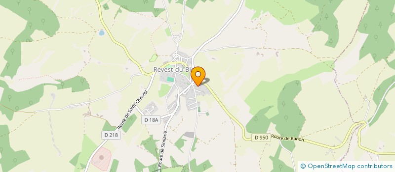 localisation de l'entreprise MONSIEUR ABEL DOMINGUEZ  L'ARGENTIERE-LA-BESSEE