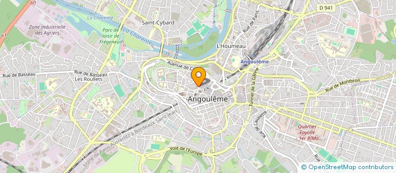 localisation de l'entreprise MONSIEUR ABEL DUBOIS à ANGOULEME