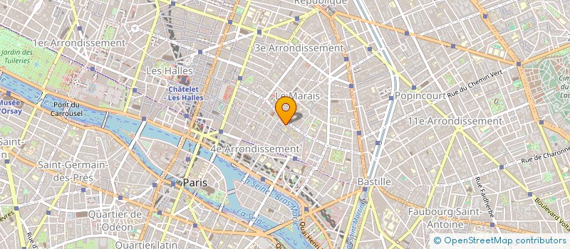 localisation de l'entreprise MONSIEUR ABEL DURIS  PARIS