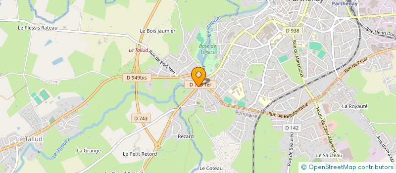 localisation de l'entreprise MONSIEUR ABEL ENCARNACAO LOGARINHO à PARTHENAY