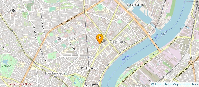 localisation de l'entreprise MONSIEUR ABEL GALIN CHENE à BORDEAUX