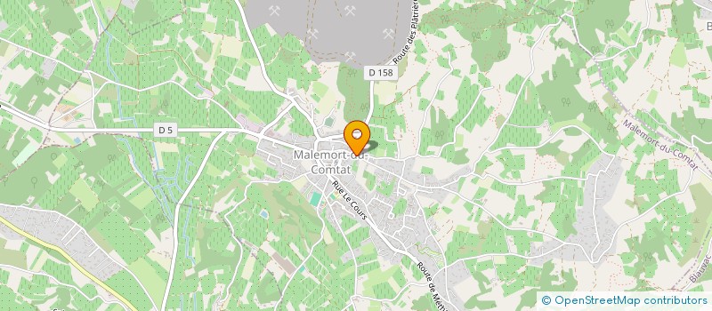 localisation de l'entreprise MONSIEUR ABEL GRAS à MALEMORT-DU-COMTAT