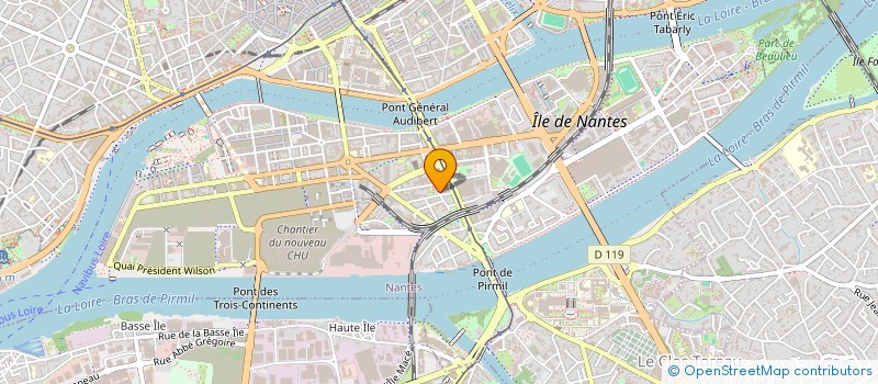 localisation de l'entreprise MONSIEUR ABEL IDEHEN à NANTES