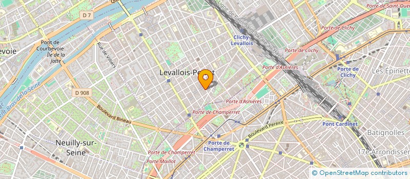 localisation de l'entreprise MONSIEUR ABEL IVAN à LEVALLOIS PERRET