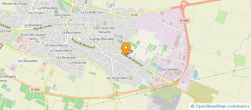 localisation de l'entreprise MONSIEUR ABEL LAURIOUX  DOUE-EN-ANJOU