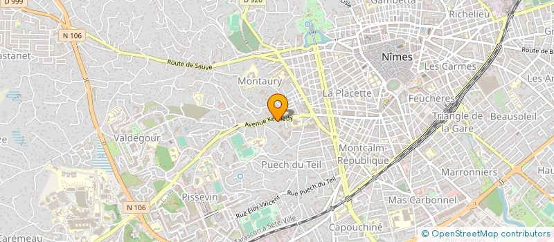 localisation de l'entreprise MONSIEUR ABEL MAURIN  NIMES