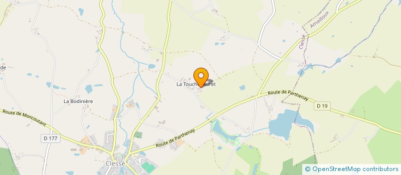 localisation de l'entreprise MONSIEUR ABEL MIGNET à CLESSE