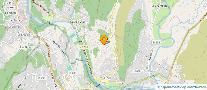 localisation de l'entreprise MONSIEUR ABEL MOULIN  UCEL