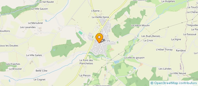 localisation de l'entreprise MONSIEUR ABEL MOY à LE MENE