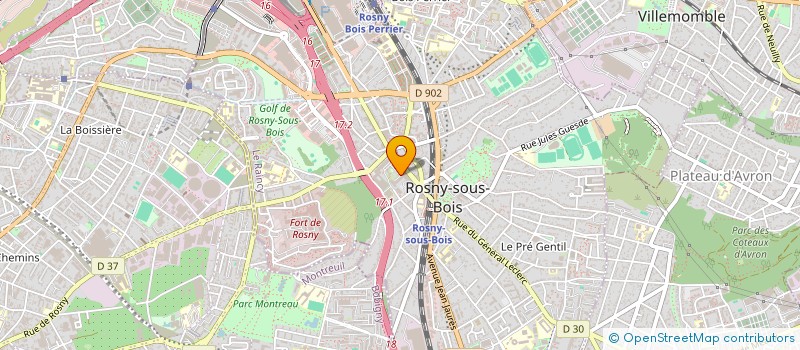 localisation de l'entreprise MONSIEUR ABEL NICOLAE VERES à ROSNY-SOUS-BOIS