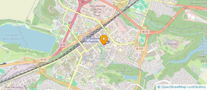 localisation de l'entreprise MONSIEUR ABEL NKUNGA MIKANDA  GUYANCOURT