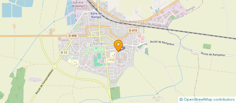 localisation de l'entreprise MONSIEUR ABEL PARISY  NANGIS