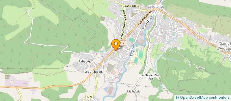 localisation de l'entreprise MONSIEUR ABEL PEREIRA à LAVELANET