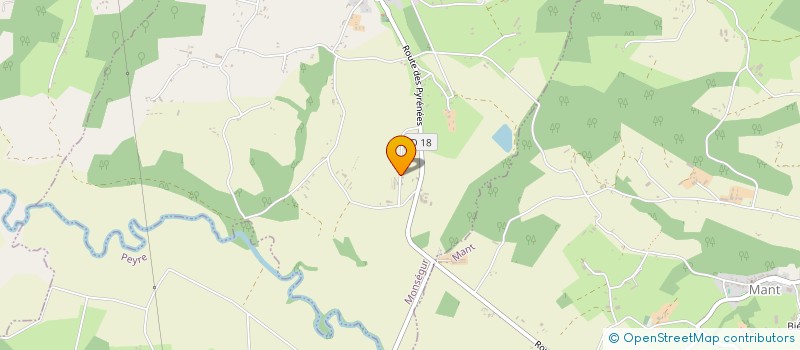 localisation de l'entreprise MONSIEUR ABEL-ROLAND BATIS  CASTELNER