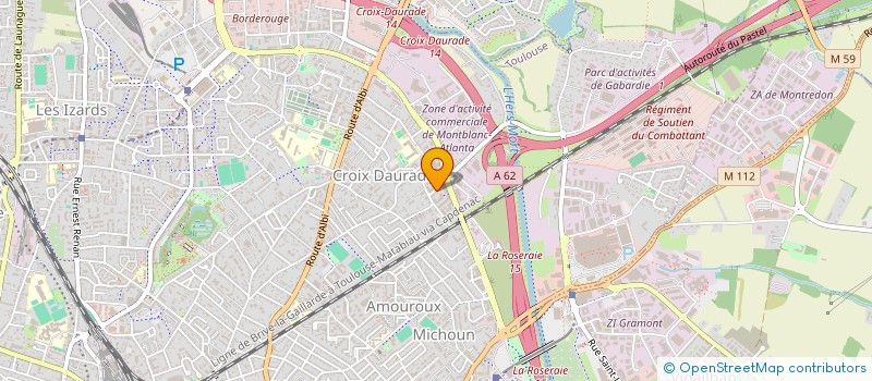 localisation de l'entreprise MONSIEUR ABEL SAIN à TOULOUSE