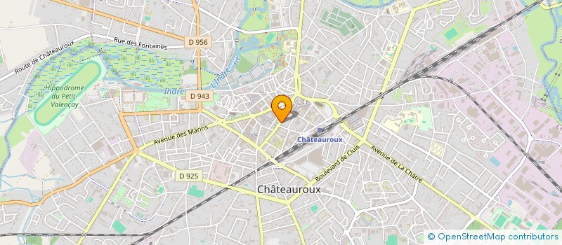 localisation de l'entreprise MONSIEUR ABEL SALGADO OLIVEIRA à CHATEAUROUX