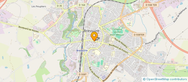 localisation de l'entreprise MONSIEUR ABEL STANICI  BRESSUIRE