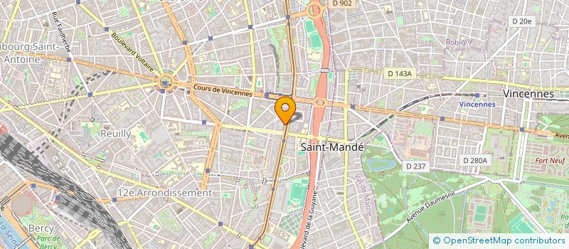 localisation de l'entreprise MONSIEUR ABEL YECK PANG  PARIS