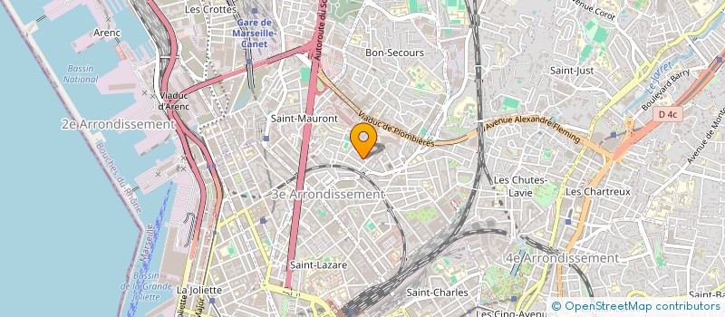 localisation de l'entreprise MONSIEUR ABELARD POLLITINI à MARSEILLE