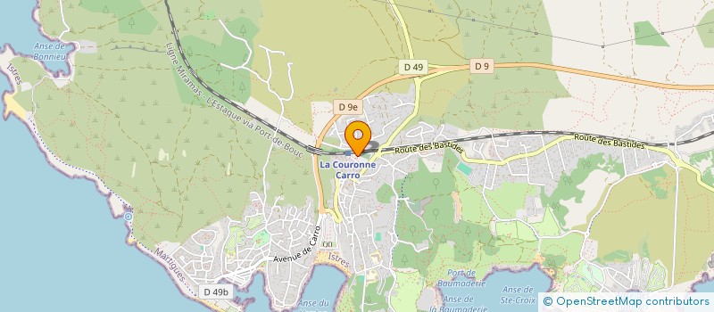 localisation de l'entreprise MONSIEUR ABELARDO GHEORGHE  MARTIGUES