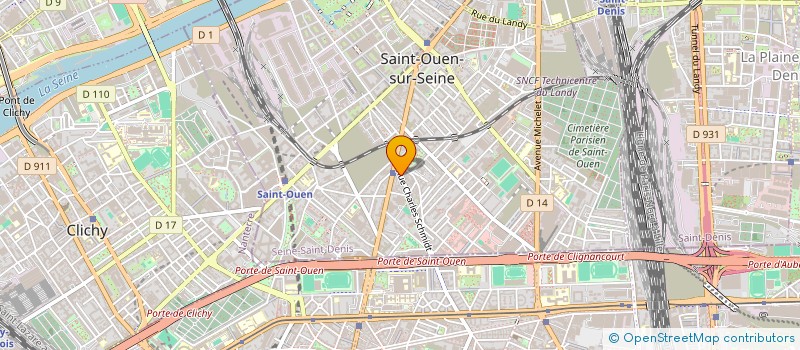 localisation de l'entreprise MONSIEUR ABELHAFID LACHTAR à SAINT-OUEN-SUR-SEINE