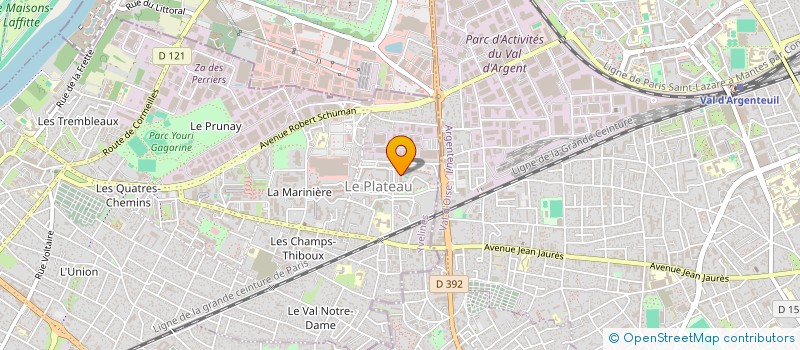 localisation de l'entreprise MONSIEUR ABES ZAHIR  SARTROUVILLE