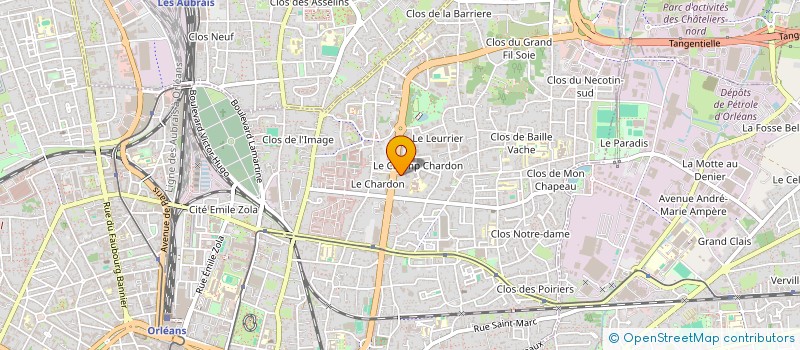 localisation de l'entreprise MONSIEUR ABESSE FAKHRY à ORLEANS
