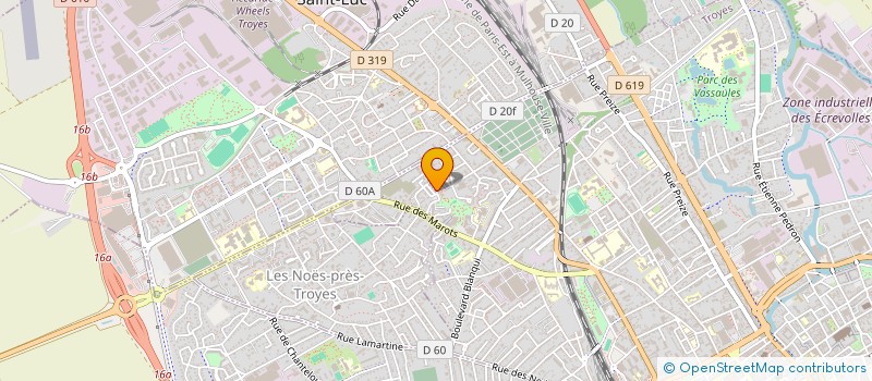 localisation de l'entreprise MONSIEUR ABETTO BLAHOUA à TROYES