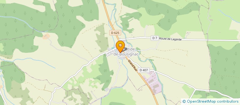 localisation de l'entreprise MONSIEUR ABHAY BONNEAU à LA BASTIDE-DE-BOUSIGNAC