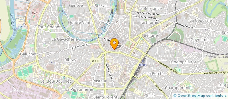 localisation de l'entreprise MONSIEUR ABHISHEK PUNIA à NIORT