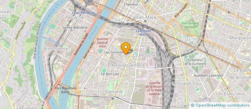 localisation de l'entreprise MONSIEUR ABIASSI DUEVI-TSIBIAKU  LYON