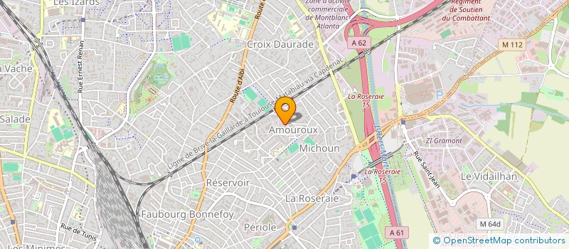 localisation de l'entreprise MONSIEUR ABIB KRERI à TOULOUSE