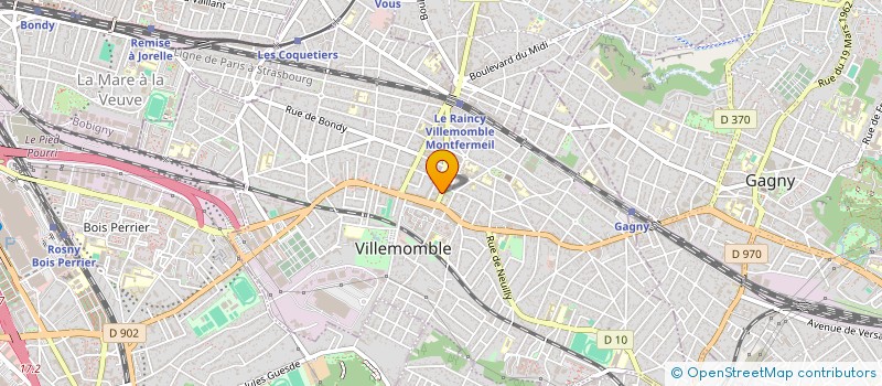 localisation de l'entreprise MONSIEUR ABIBE BONOU  PARIS