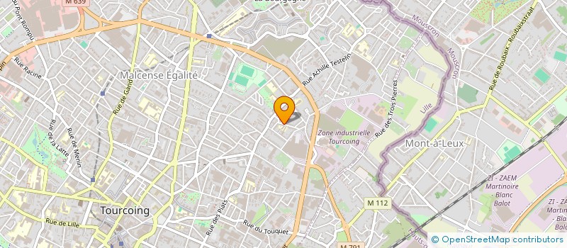 localisation de l'entreprise MONSIEUR ABIBOU CAMARA  TOURCOING