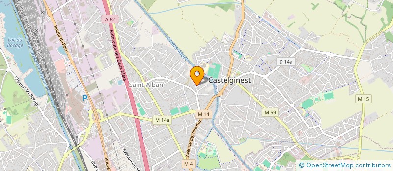 localisation de l'entreprise MONSIEUR ABIBOU GUEYE  SAINT-ALBAN