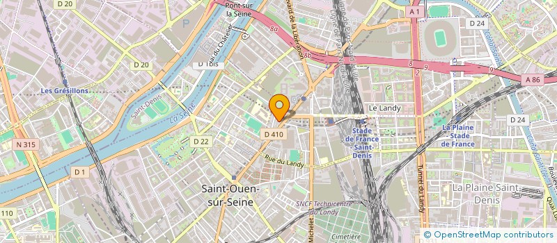 localisation de l'entreprise MONSIEUR ABIBOU N DIAYE MODOU à SAINT-DENIS