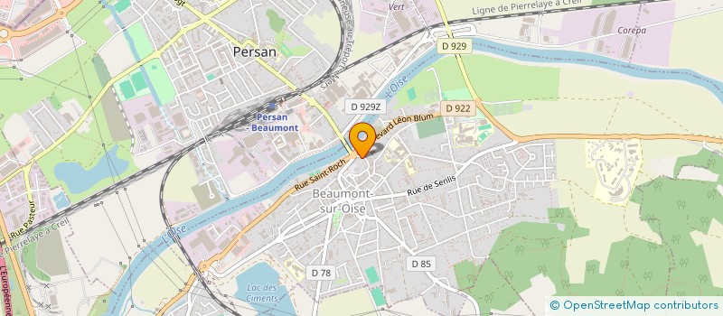 localisation de l'entreprise MONSIEUR ABIBULLAH SHINWARI  BEAUMONT-SUR-OISE