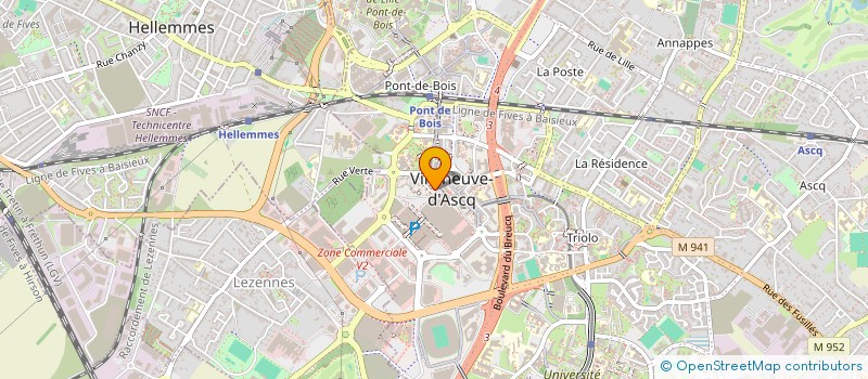 localisation de l'entreprise MONSIEUR ABID-ALLAH EL KHALIFI à VILLENEUVE-D'ASCQ