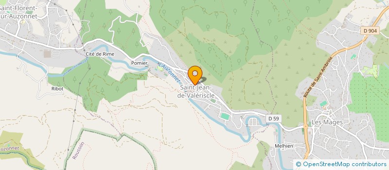 localisation de l'entreprise MONSIEUR ABID BELKHITER  SAINT-JEAN-DE-VALERISCLE