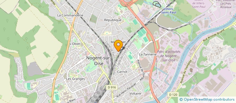 localisation de l'entreprise MONSIEUR ABID KHAN à NOGENT-SUR-OISE