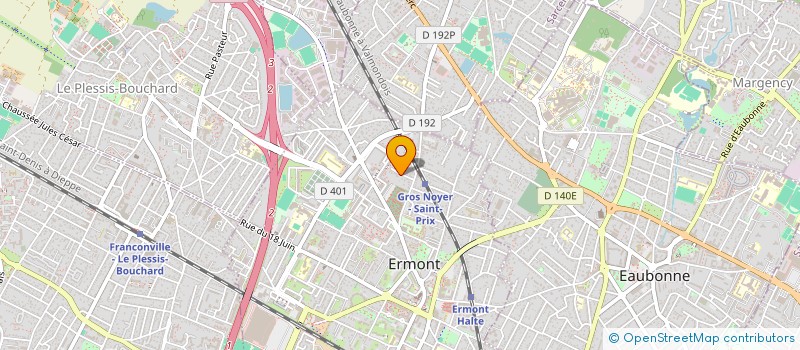 localisation de l'entreprise MONSIEUR ABID ZADRAN  ERMONT