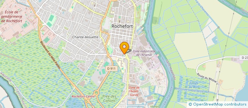 localisation de l'entreprise MONSIEUR ABIDIN RASHIDOV  ROCHEFORT