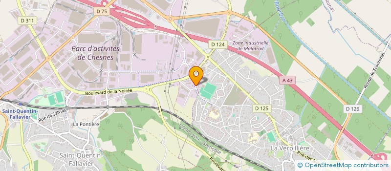 localisation de l'entreprise MONSIEUR ABIDULLAH AHMADZAI  SAINT-MARTIN-D'HERES