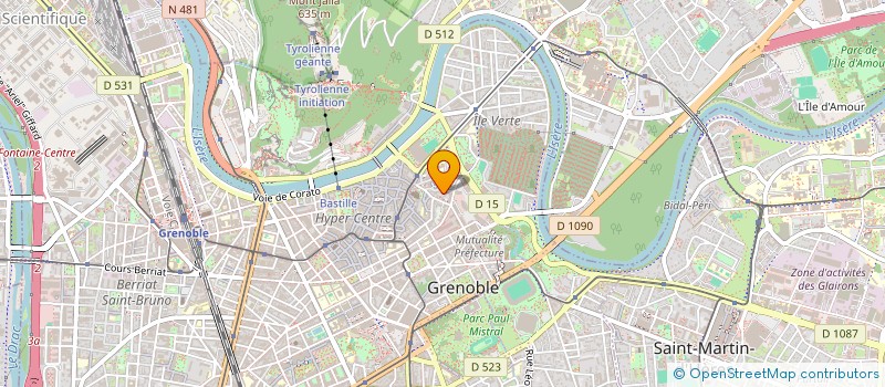 localisation de l'entreprise MONSIEUR ABIDULLAH RAHIMI  GRENOBLE