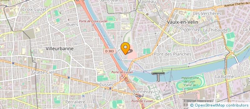 localisation de l'entreprise MONSIEUR ABIEZER BLAISE  VAULX-EN-VELIN